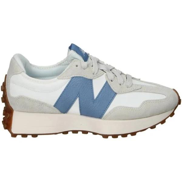 New Balance Unisex 327 Moonbeam/Mercury Blue - Size 5.5