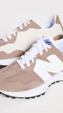 New Balance Unisex 327 Mushroom/Moonbeam - Size 14