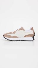 New Balance Unisex 327 Mushroom/Moonbeam - Size 14