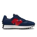 New Balance Unisex 327 NB Navy/True Red - Size 8