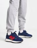 New Balance Unisex 327 NB Navy/True Red - Size 8
