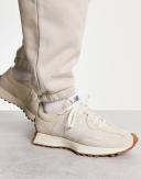 New Balance Unisex 327 Nimbus Cloud/Crimson - Size 13