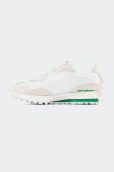 New Balance - Unisex 327 Sneakers in White & Green