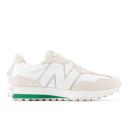 New Balance Unisex 327 White/Succulent Green/Wind Chime - Size 4
