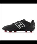 New Balance Unisex 442 V2 Pro FG - Black/Grey (Size 7.5 Wide)