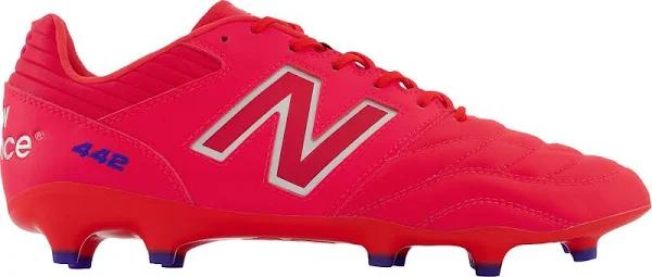 New Balance Unisex 442 V2 Pro FG - Red (Size 5.5)