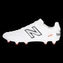 New Balance Unisex 442 V2 Pro FG - White/Grey (Size 6.5 Wide)