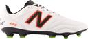 New Balance Unisex 442 V2 Pro FG - White/Orange/Green (Size 7 Wide)