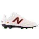 New Balance Unisex 442 V2 Team FG - White/Orange/Green (Size 7)