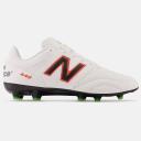 New Balance Unisex 442 V2 Team FG - White/Orange/Green (Size 9.5 Wide)