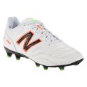 New Balance Unisex 442 V2 Team FG - White/Orange/Green (Size 9.5 Wide)