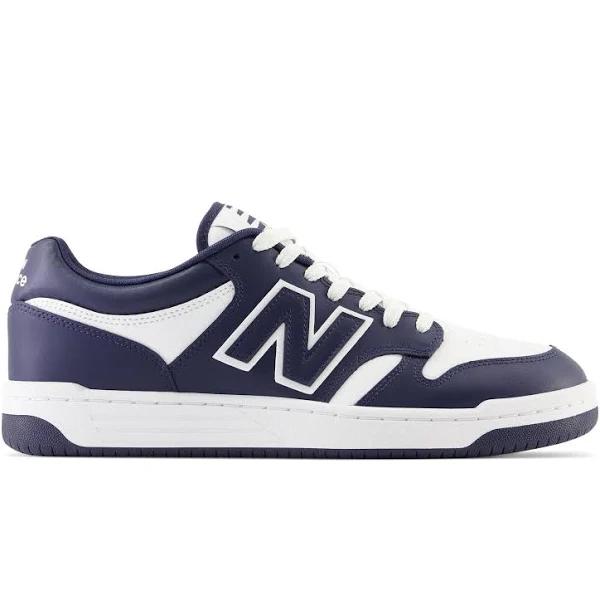 New Balance Unisex 480 Team Navy/White - Size 14