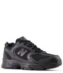 New Balance Unisex 530 Black/Castlerock - Size 6.5