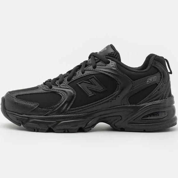 New Balance Unisex 530 Black/Castlerock - Size 6.5