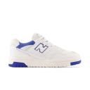 New Balance Unisex 550 White/Cobalt/Summer Fog - Size 4