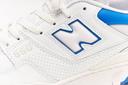 New Balance Unisex 550 White/Cobalt/Summer Fog - Size 4