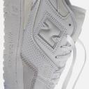 New Balance Unisex 550 White/Reflection/Rain Cloud - Size 14