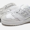 New Balance Unisex 550 White/Reflection/Rain Cloud - Size 14