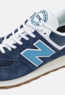 New Balance Unisex 574 - Blue/White (Size 10)