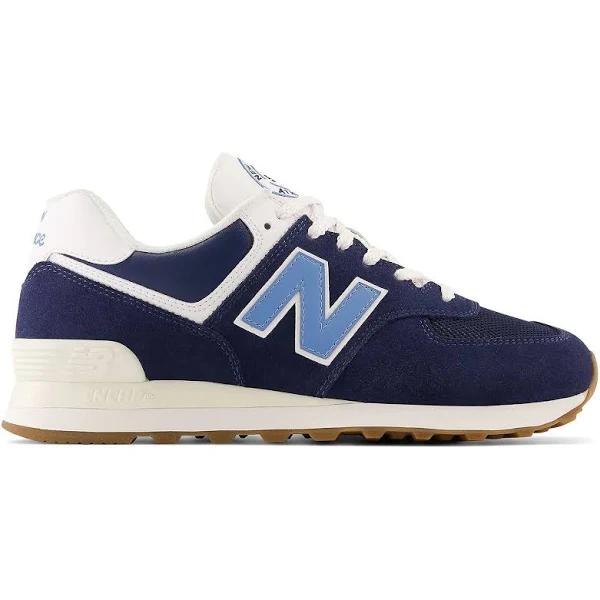 New Balance Unisex 574 - Blue/White (Size 10)