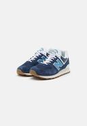 New Balance Unisex 574 - Blue/White (Size 7)