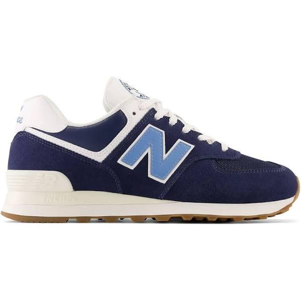 New Balance Unisex 574 - Blue/White (Size 7)
