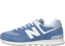 New Balance Unisex 574 Blue/White - Size 7