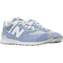 New Balance Unisex 574 Blue/White - Size 7
