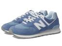New Balance Unisex 574 Blue/White - Size 7