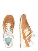 New Balance Unisex 574 - Brown/White (Size 10.5)