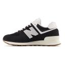 New Balance Unisex 574 - Brown/White (Size 10.5)