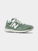 New Balance Unisex 574 Green/White - Size 6