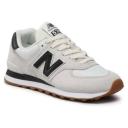 New Balance Unisex 574 - Grey/Black (Size 10.5)
