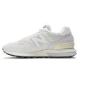 New Balance Unisex 574 Grey/White - Size 4