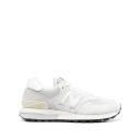 New Balance Unisex 574 Grey/White - Size 4