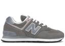 New Balance Unisex 574 Grey/White - Size 5