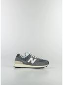 New Balance Unisex 574 Grey/White - Size 5