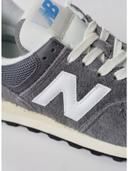 New Balance Unisex 574 Grey/White - Size 6