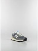 New Balance Unisex 574 Grey/White - Size 6