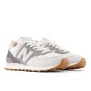New Balance Unisex 574 Grey/White - Size 7.5