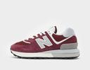 New Balance Unisex 574 Legacy Garnet/Rain Cloud - Size 4
