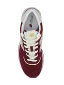 New Balance Unisex 574 Legacy Garnet/Rain Cloud - Size 4