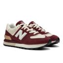 New Balance Unisex 574 Legacy NB Burgundy/Angora - Size 4