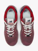 New Balance Unisex 574 - Red/Blue (Size 7.5)