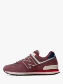 New Balance Unisex 574 - Red/Blue (Size 7.5)