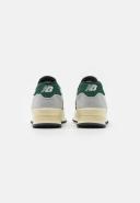 New Balance Unisex 574 White/Green - Size 13