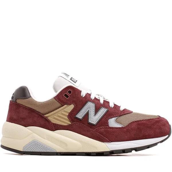 New Balance Unisex 580 Washed Burgundy/Nimbus Cloud/Mindful Grey - Size 6