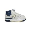 New Balance Unisex 650 Sea Salt/Nb Navy/Dawn Glow - Size 13