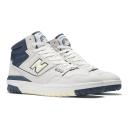 New Balance Unisex 650 Sea Salt/Nb Navy/Dawn Glow - Size 4