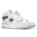 New Balance Unisex 650 White/Nb Navy/Angora - Size 4